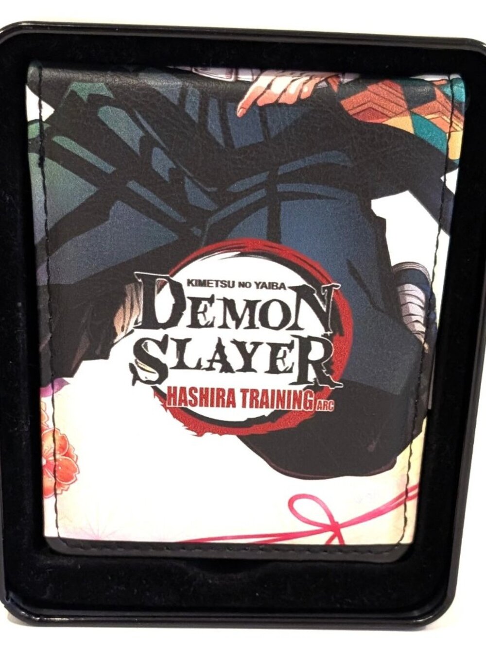 Demon Slayer Giyu Tomioka Wallet Buckle-Down Hashira Training Arc Bifold Tin New
